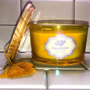 Wild Sage: Honey & Amber Candle